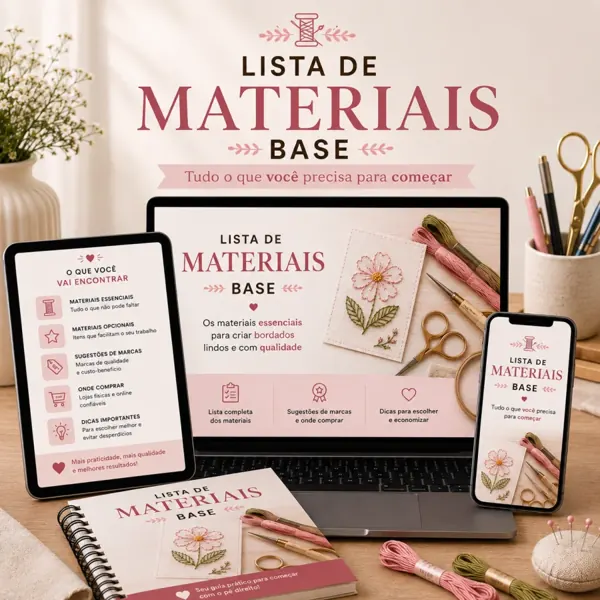 Bônus 2 — Lista Premium de Materiais e Fornecedores