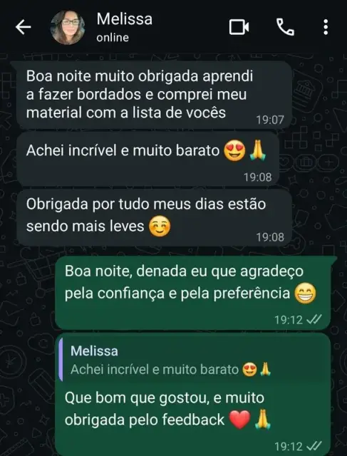 Depoimento 3 WhatsApp