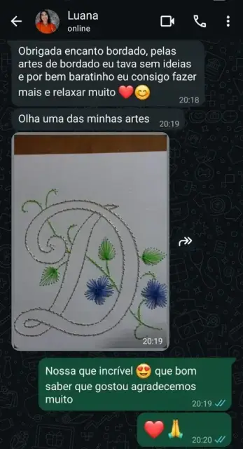 Depoimento 1 WhatsApp